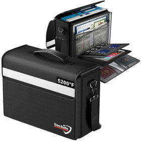 DocSafe large-opening fireproof bag for quick access to documents.