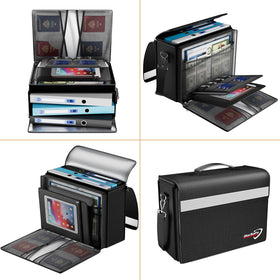 DocSafe passport-mesh-pockets store travel documents safely.