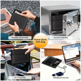 DocSafe bag may help contain a power bank fire during transit