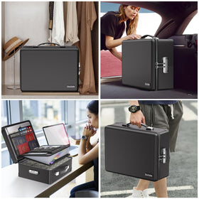 DocSafe waterproof and dustproof design shields contents in floods or humidity.