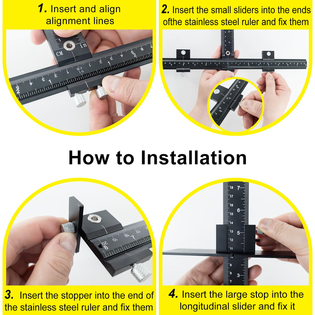 DOCXCDO complete installation kit includes drills and auto-centering punch.