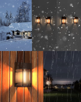 Doeslag easy-install fence lights offer quick, wire-free mounting on fences or walls.