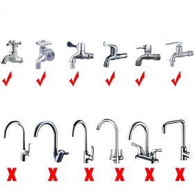 Dogxiong pet bath sink hose pack for efficient washing and rinsing at home.