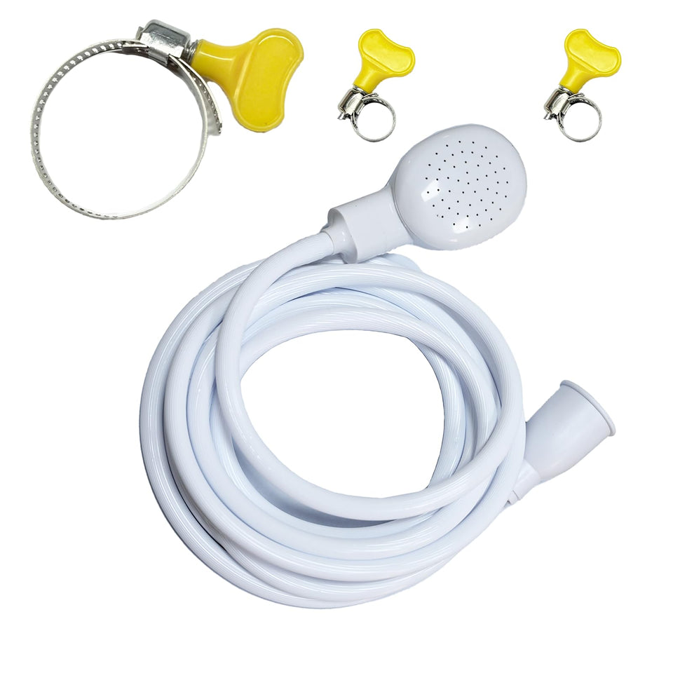Dogxiong portable sink spray head for quick pet washing and rinsing.