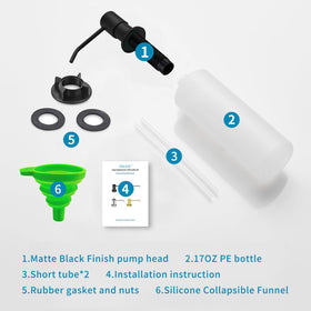 DOILIESE dispenser compatible with dish soap and lotion