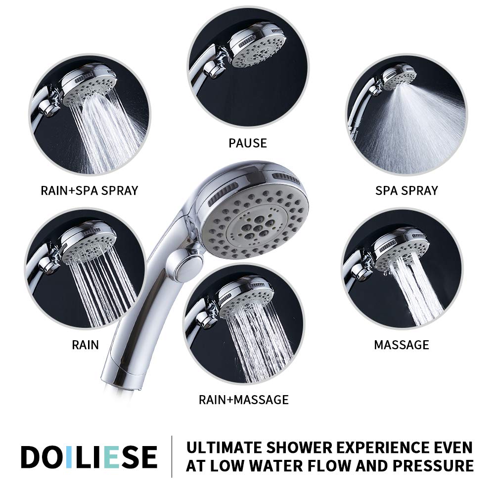 DOILIESE anti-clog jets for consistent spray