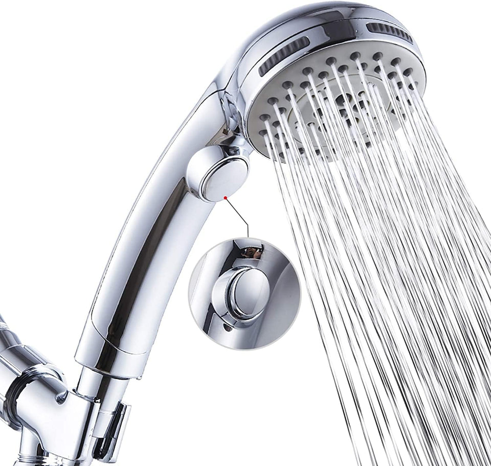 DOILIESE high-pressure shower head arc-grip for ergonomic handling