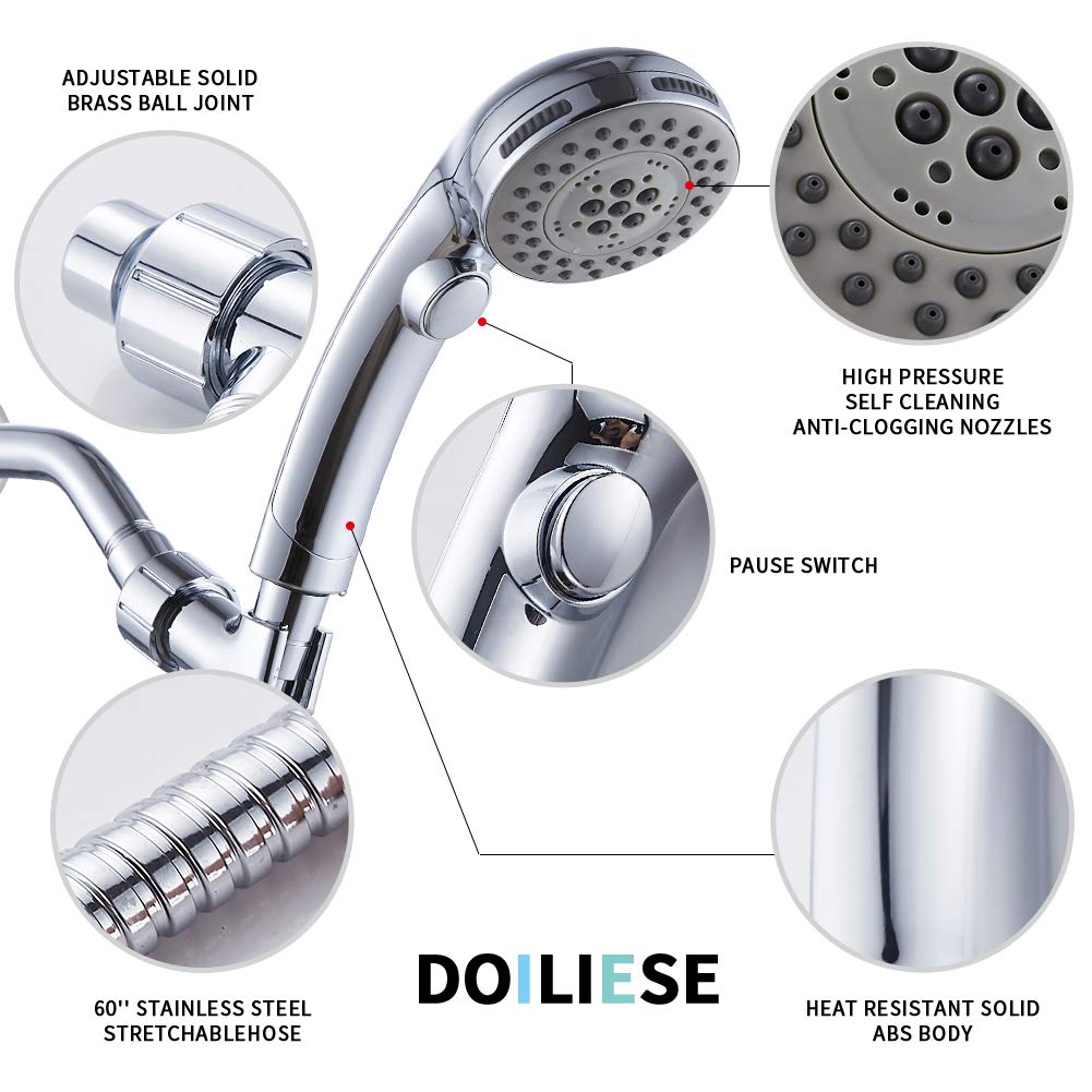 DOILIESE on/off switch to pause water flow
