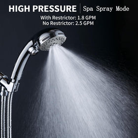 DOILIESE six-settings for customizable shower experiences