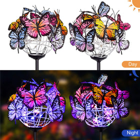 Doingart solar-powered garden light provides maintenance-free illumination from a built-in panel