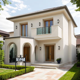 DoinMaster address sign height options to adjust street visibility