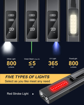 DOKNAAM UV 365nm light for detection and inspection.