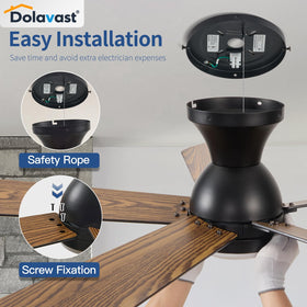 Dolavast dimmable LED lighting with color temperature options for adjustable mood