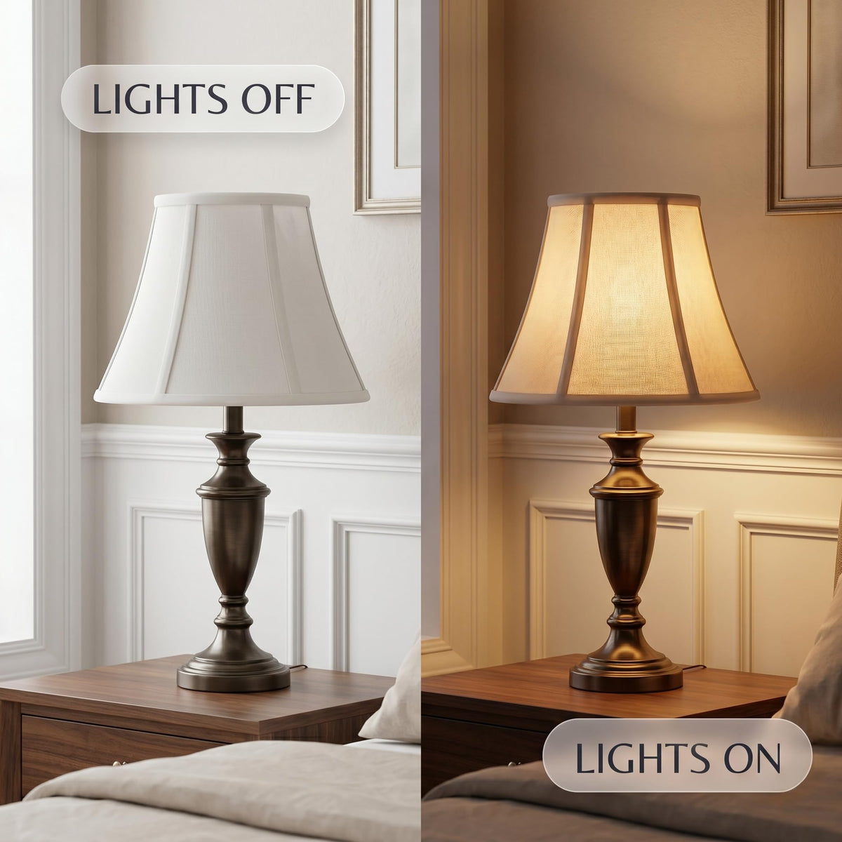 Doloota shade with spider fitter adapts to medium lamps.
