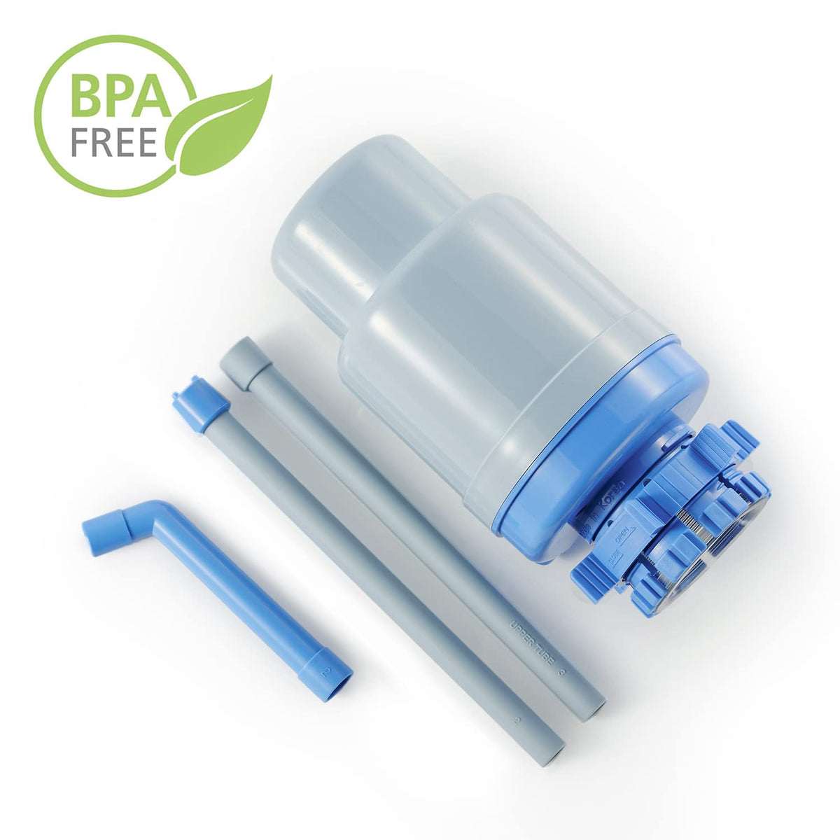 Dolphin Water Pump assembled for quick, smooth dispensing.