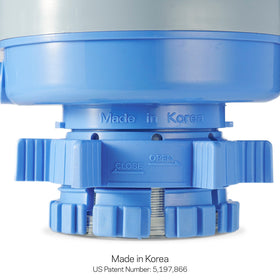 Dolphin Water Pump fits most 5-6 gallon bottles for versatile use.