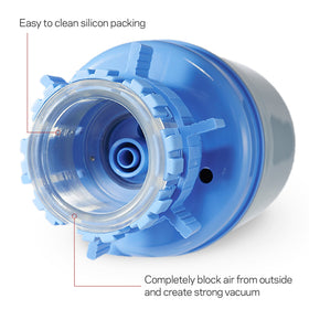 Dolphin Water Pump offers adjustable dispensing speed for controlled pours.