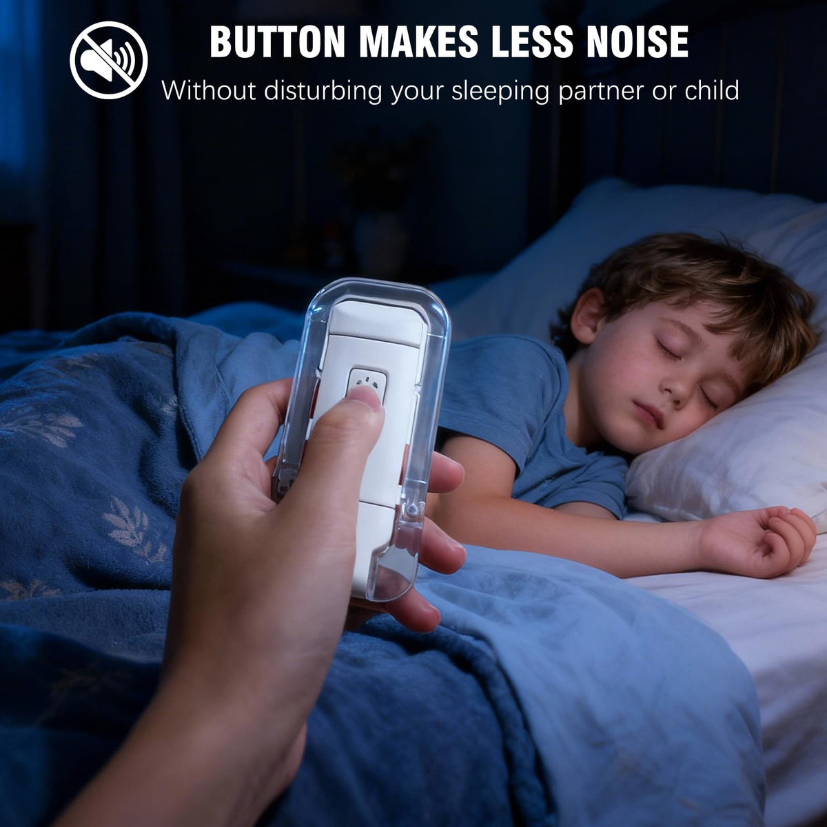Dolusenly USB rechargeable reading light charges from a power bank.