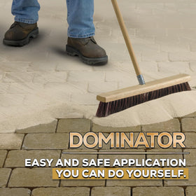 DOMINATOR coverage calculator helps estimate material needs for projects.