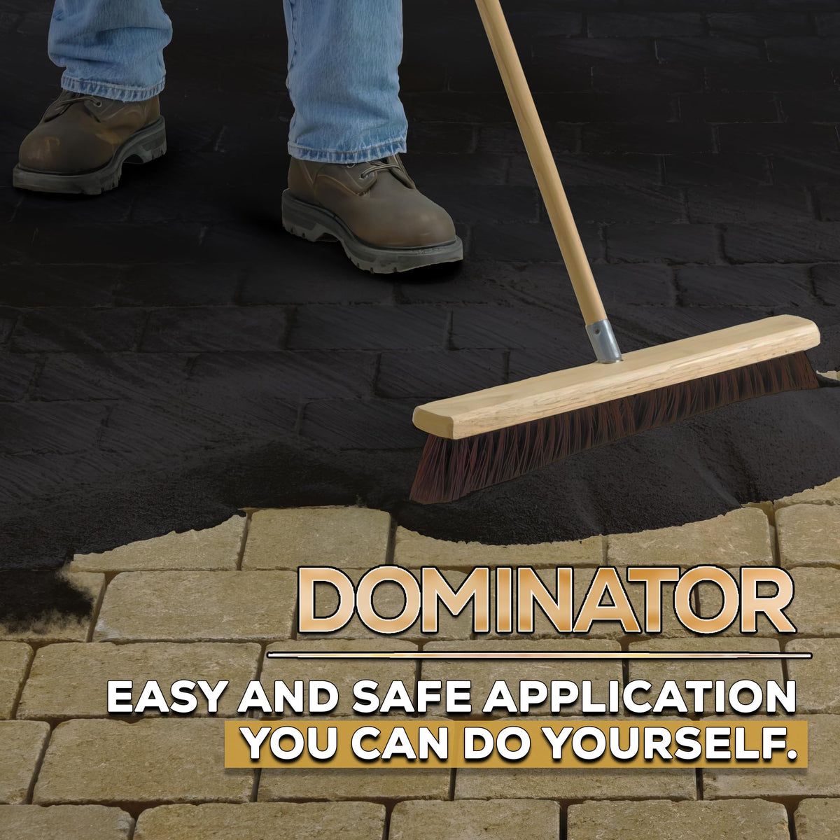 DOMINATOR easy pour handle simplifies application control