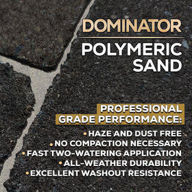 Easy pour handle on the DOMINATOR bag enables precise application