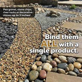 Dominator Rock Anchor decorative-rock bond preserves natural look without residue.