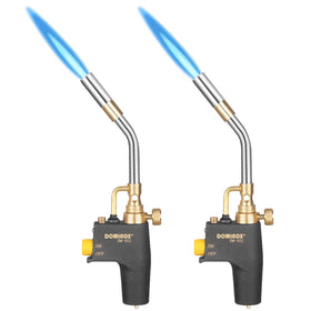 Domininox two-pack propane torch heads for versatile DIY tasks.