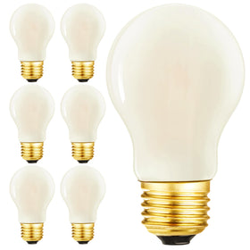 DONDDA Frosted E26 bulb in packaging for quick installation