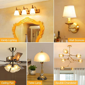 DONDDA Frosted E26 bulb 4W energy-saving option