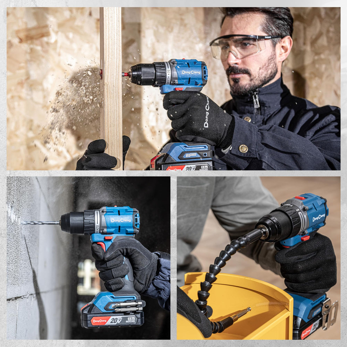 Dong Cheng soft-grip handle reduces fatigue during extended use