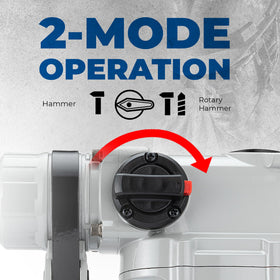 Dong Cheng dual-mode selector switches between drilling and chiseling.