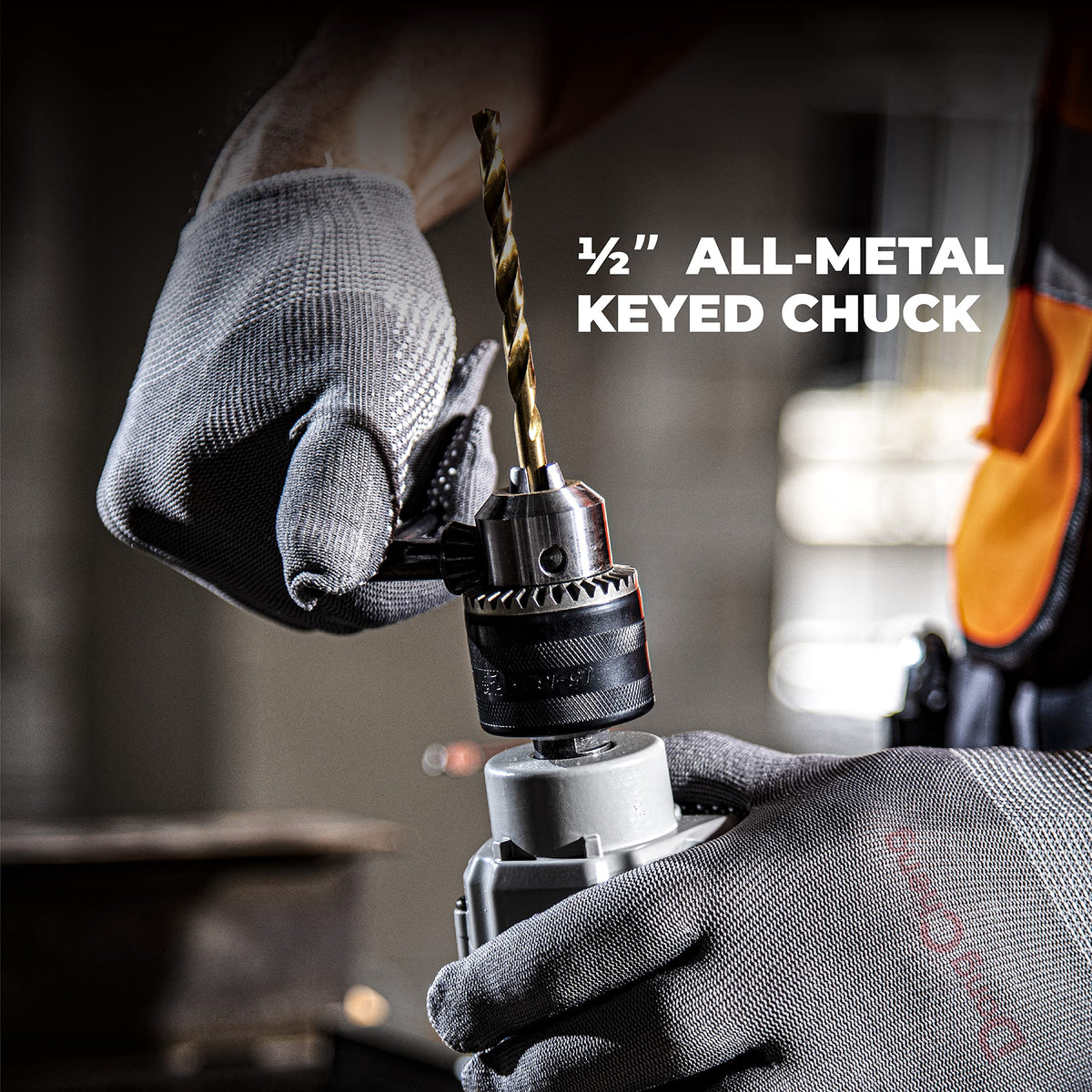 DongCheng depth gauge and 360-degree handle enhance precision