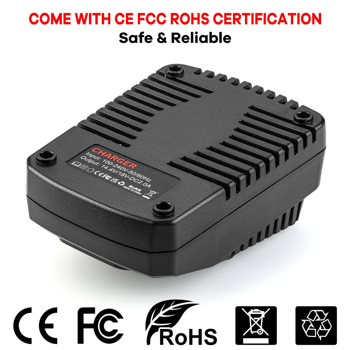 DONGPUCUN Bosch quick charger compatibility with BAT609 and BAT618 batteries.