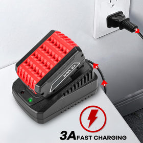 DONGPUCUN Bosch quick charger packaging image ready for setup.