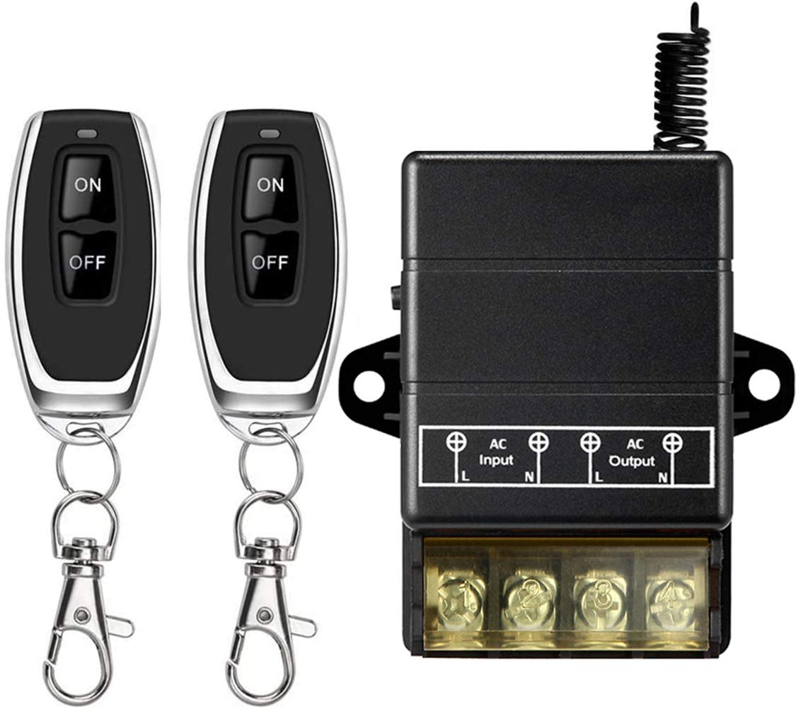 Donjon VONVOFF remote switch wall-mount view for easy wireless control
