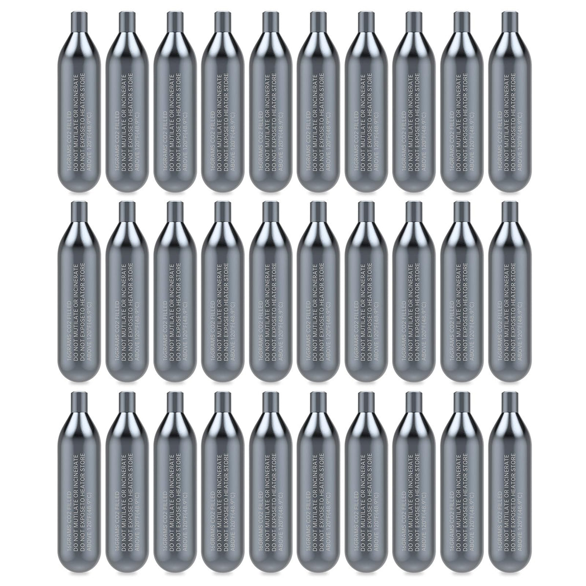 DONJOP 30-pack 16g CO2 cartridges for Gallo Drain Gun enable quick unclogging
