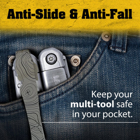 Donk pocket clip features a lifetime guarantee for peace of mind