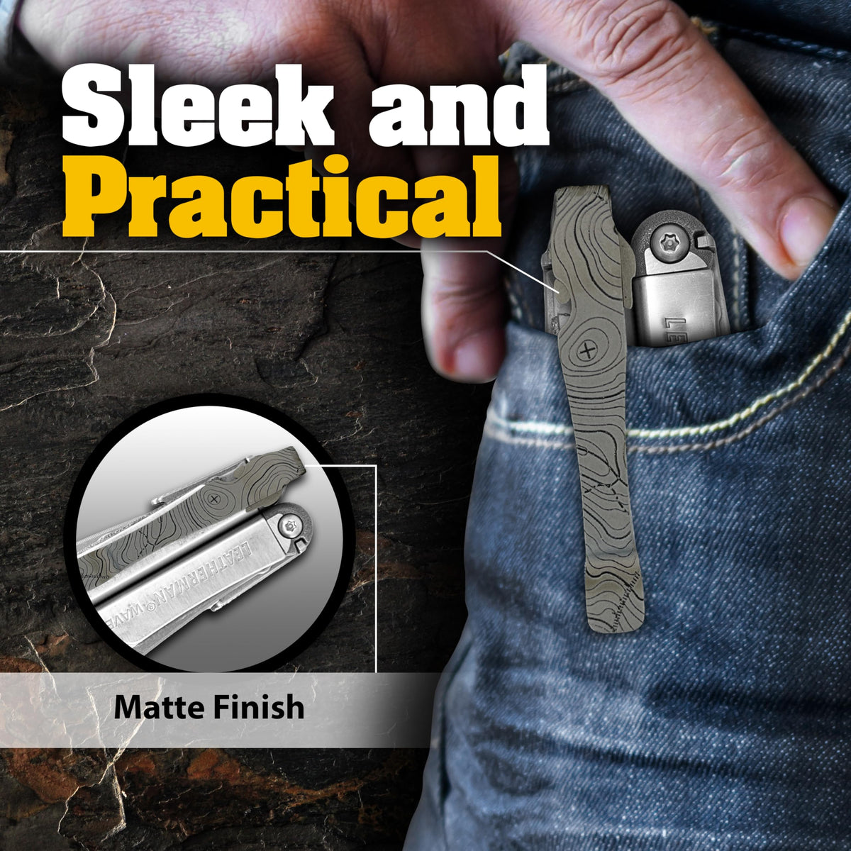 Donk pocket clip offers strong grip and quick access for your multi-tool