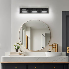 Donrao vanity light can pair with multiple fixtures for larger spaces.