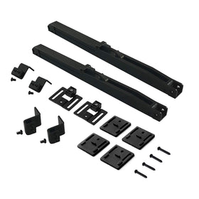 DonYoung barn door soft close mechanism two units for smooth quiet closing