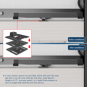 DonYoung S-shape hooks and screws shown with installation kit for easy setup