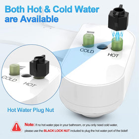 DooLv complete bidet kit included with hoses and adapters for setup