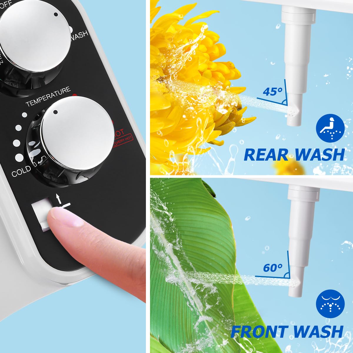 DooLv female wash mode emphasizes gentler cleansing experience