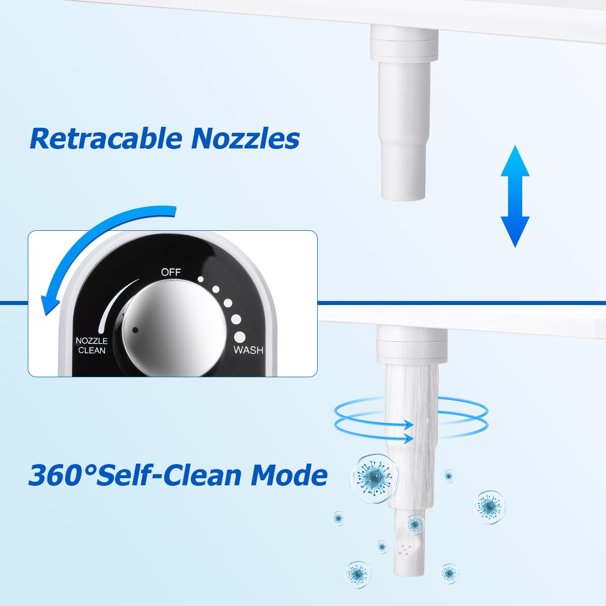 DooLv ultra-slim design fits modern bathroom environments