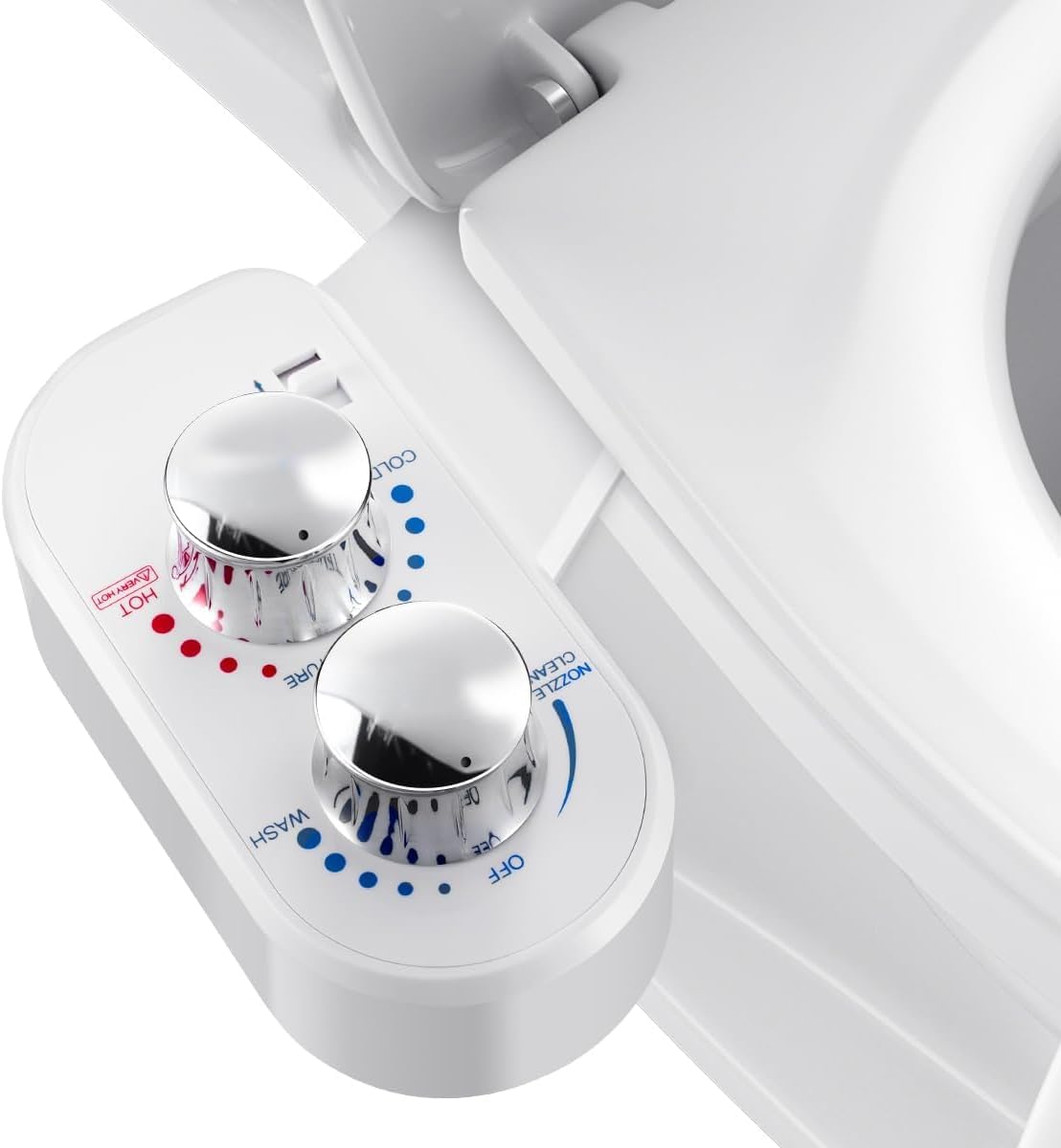 DooLv upgraded bidet front and rear wash for precise cleansing and comfort.