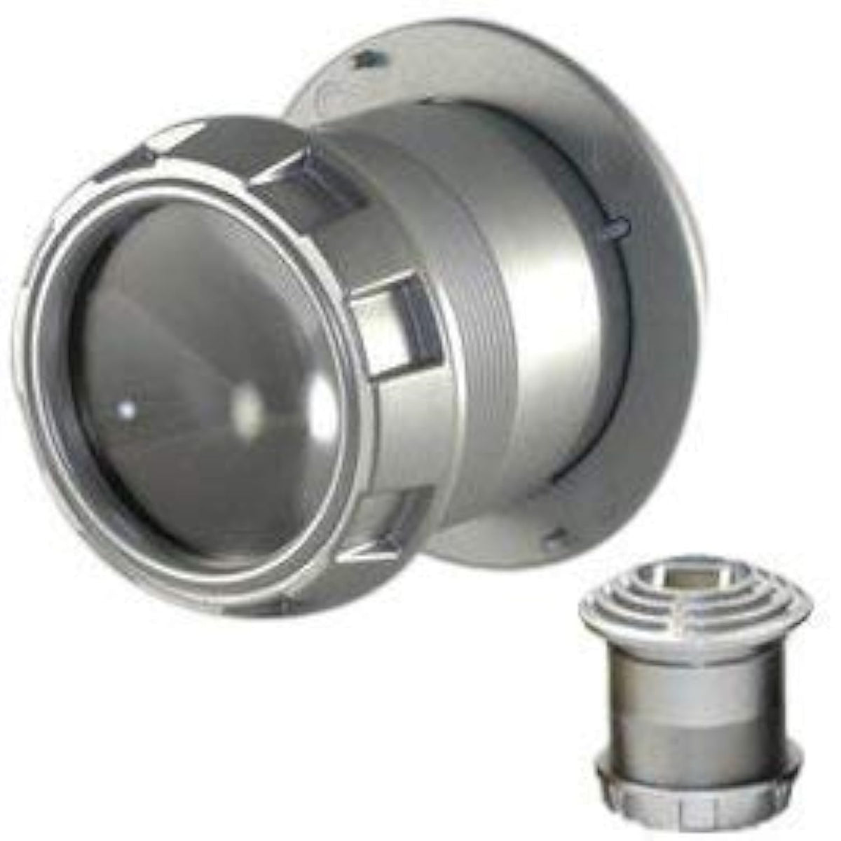Door Scope DS2000 front view shows sturdy aluminum viewer for reliable visitor identification.