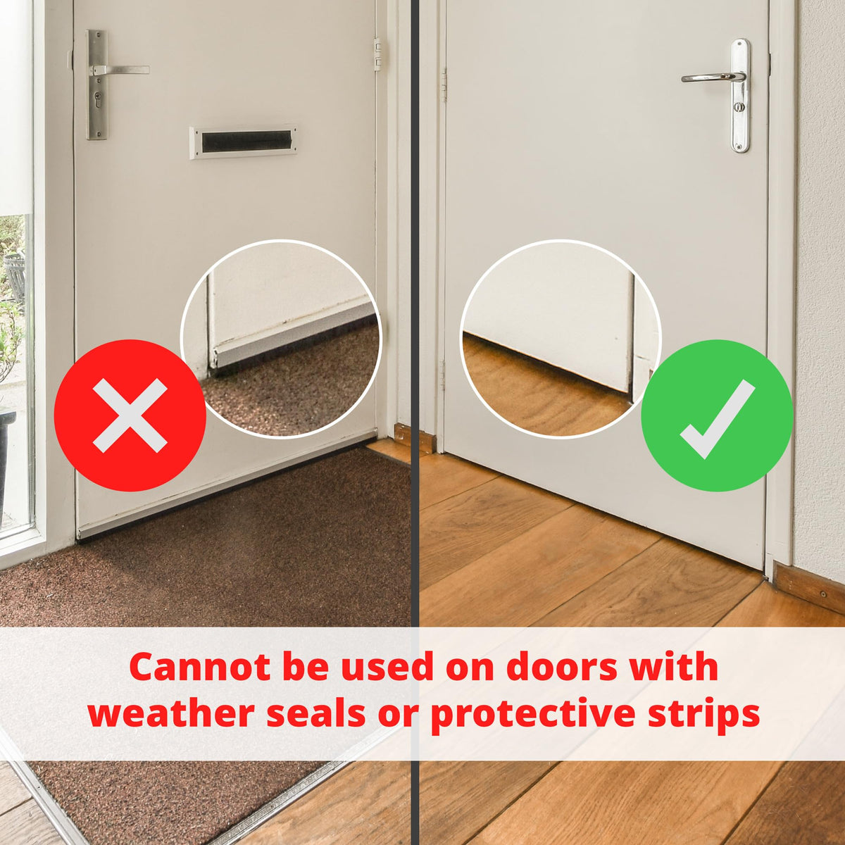DoorJammer easy-installation no-tools demonstrates quick, tool-free setup.