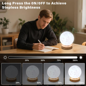 Doraubia lamp with touch controls and remote for easy adjustments