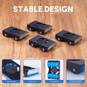 DoReFaSol anti-skid groove keeps items secure during movement.
