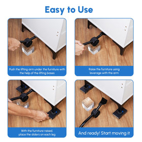 DoReFaSol brake-wheels lock to prevent slips on hard floors.